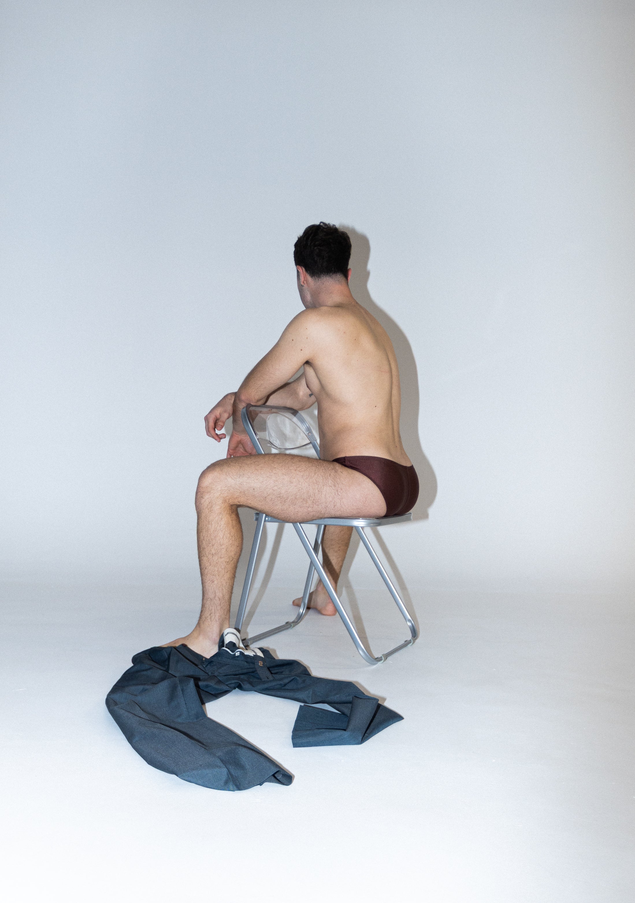Espresso Brown Swim Brief – Second Skin Comfort