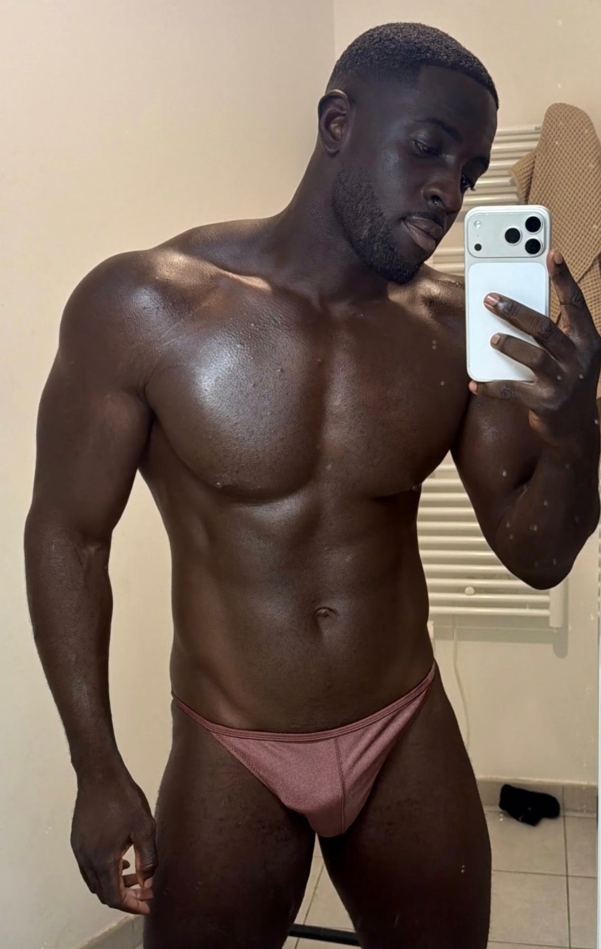 Espresso Brown Core Swim Brief – The Edge