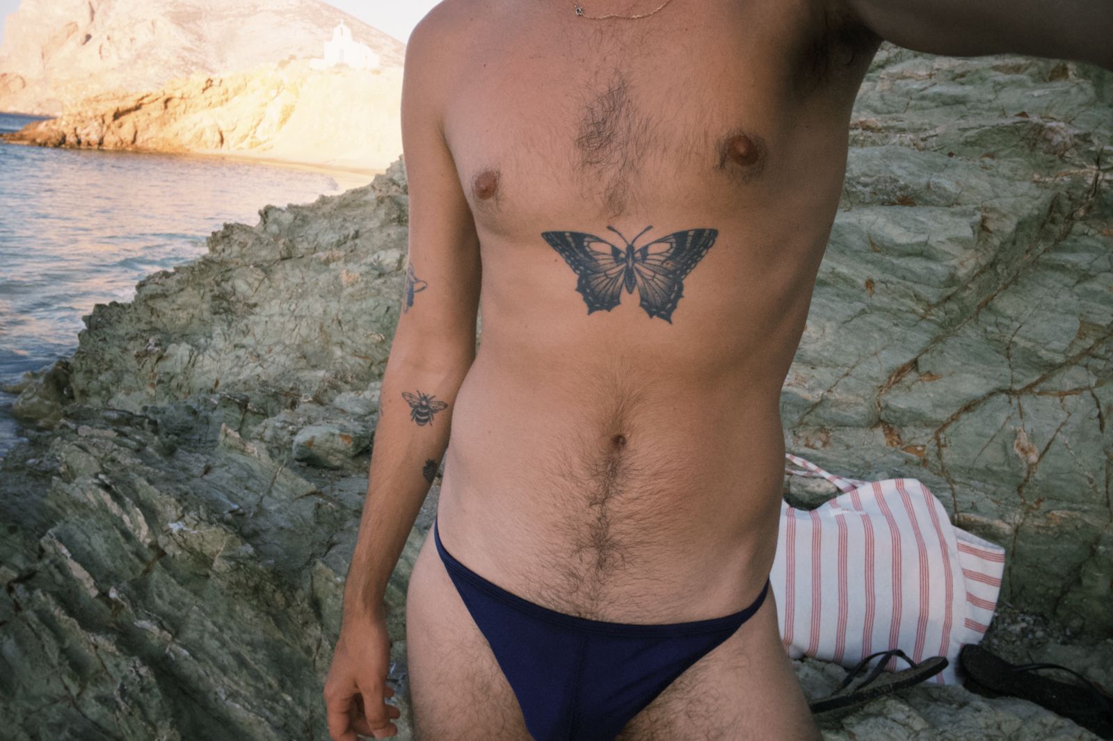 Navy Blue Core Swim Brief – The Edge
